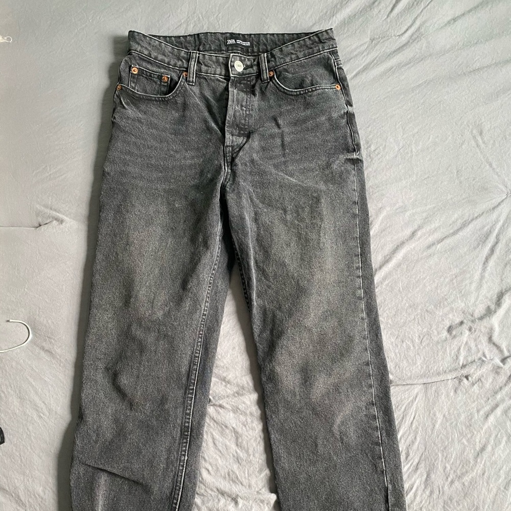 Zara Black Denim Jeans